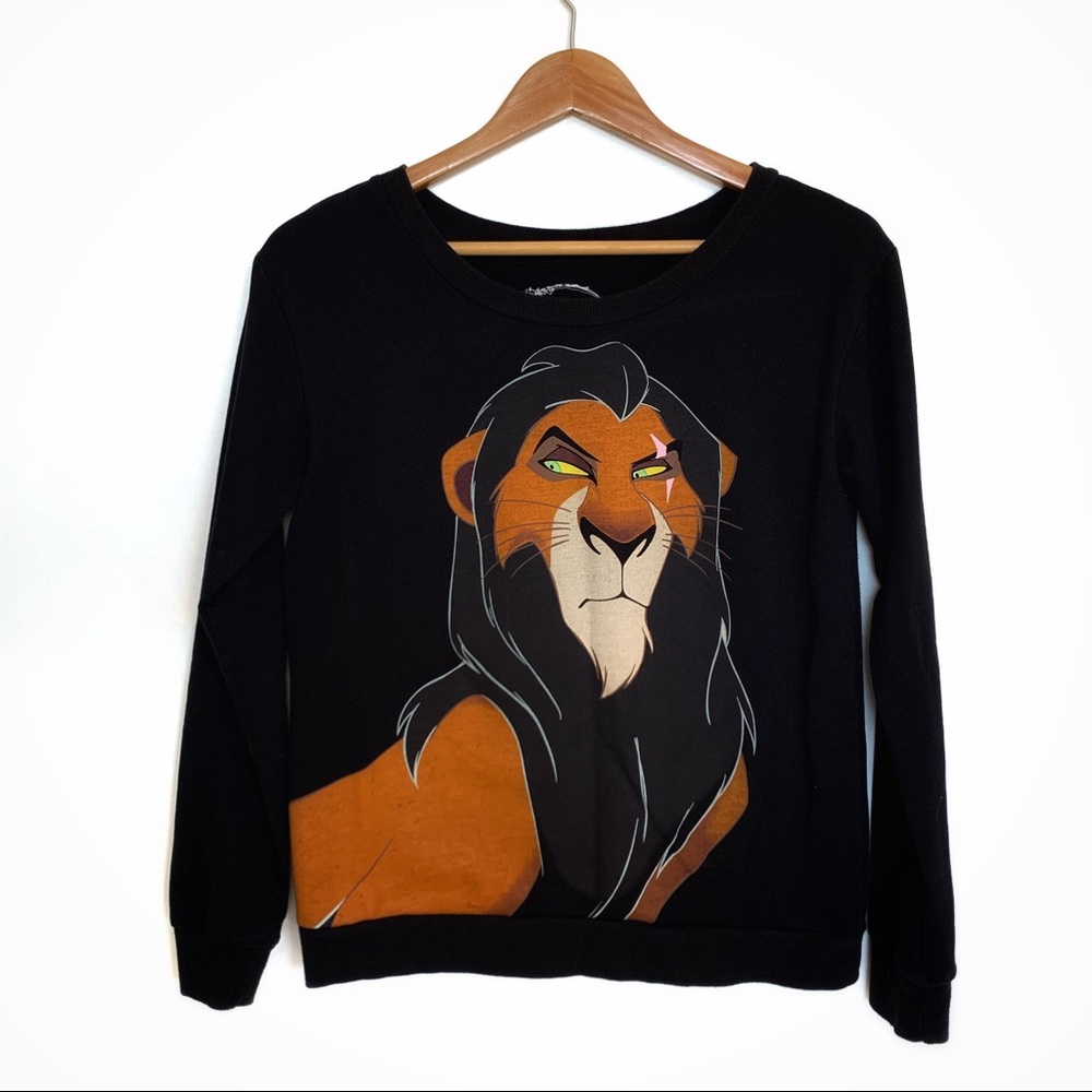 Disney Lion King Scar Sweatshirt, Used